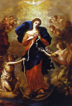 画像1: 結び目を解く聖母マリアのポストカード (5枚セット) ※返品不可商品