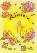 画像1: イースターカード Alleluia ※返品不可商品 (1)