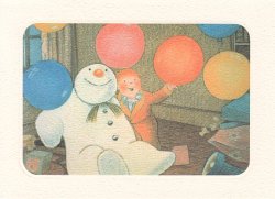 画像1: クリスマスカード The Snowman B　※返品不可商品 