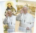 教皇フランシスコのご絵２種セット (教皇フランシスコのためにする祈り) ※返品不可商品 