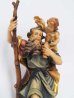 画像4: 木製聖クリストフォロ（クリストファー）の像 (高さ約22cm) (4)