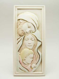 画像1: レジン製 聖家族の卓上飾り（avorio）