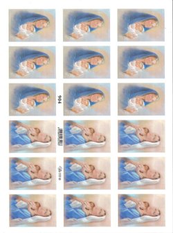 画像1: イタリア製シール 聖母子 ※返品不可商品