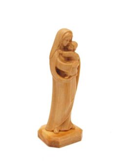 画像2: イタリア製木彫り像（聖母子）