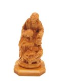 イタリア製木彫り像（聖家族）