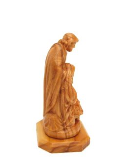 画像3: イタリア製木彫り像（聖家族）