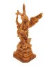 画像3: イタリア製木彫り像（大天使聖ミカエル） (3)