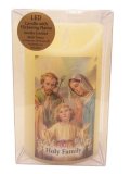 LED REAL CANDLE with Vanilla Wax（Holy Family)