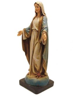 画像2: 聖像 再生木材製無原罪の聖母マリア(Our Lady of Grace）