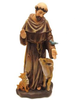 画像4: 聖像 再生木材製アッシジの聖フランシスコ(St.Francis）