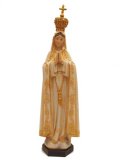 聖像 再生木材製ファティマの聖母像(Our Lady of Fatima）