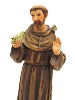 画像3: 聖像 再生木材製アッシジの聖フランシスコ像(St.Francis）