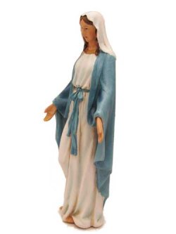 画像2: 聖像 再生木材製無原罪の聖母像(Our Lady of Grace）