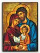 イタリア製板絵 聖家族 ※返品不可商品