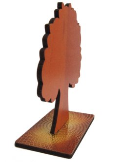 画像3: 生命の木と聖母マリアの木製卓上飾り 