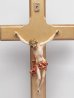 画像2: 木製台付十字架（像付・赤） (2)