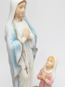 画像3: 聖像 ルルドの聖母とベルナデッタ  No.52715