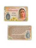 メダイ入りカード　メジュゴルイエの聖母2 ※返品不可商品 