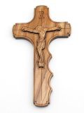 オリーブ製の置き十字架 ※返品不可商品 