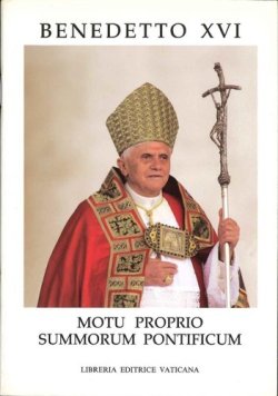 画像1: Benedetto XVI-Motu proprio summorum pontificum