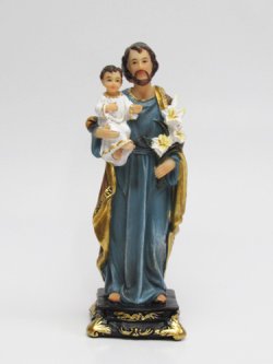 画像1: 聖像 聖ヨセフと幼子イエス  No.52947