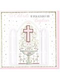 グリーティングカード（Baby Girl Baptism )  ※返品不可商品