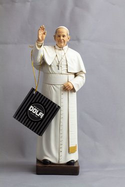 画像2: 聖像 再生木材製 教皇フランシスコ(Pope Francis）