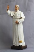 聖像 再生木材製 教皇フランシスコ(Pope Francis）
