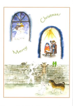 画像1: クリスマスカード 東京カルメル ※返品不可商品