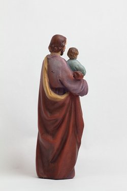 画像3: 聖像 再生木材製 聖ヨセフと幼子イエス(St Joseph）