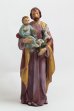 画像1: 聖像 再生木材製 聖ヨセフと幼子イエス(St Joseph） (1)
