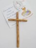 画像2: 紐付き木製十字架ペンダント　※返品不可商品 (2)