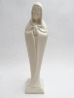 画像1: 陶器聖母像　※返品不可商品