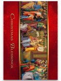 二つ折りクリスマスカード 92812/3  ※返品不可商品