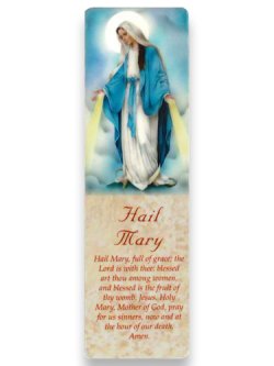 画像1: 聖画しおりカード （聖母マリア)  ※返品不可商品