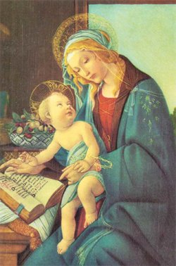 画像1: フィデスポストカード 聖母子 (5枚組) ※返品不可商品