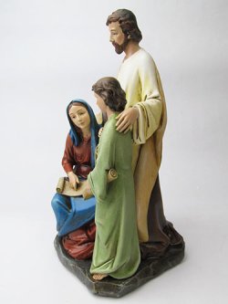 画像4: 聖像 再生木材製 聖家族（Holy Family）