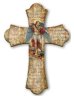 画像1: 壁掛け十字架　大天使聖ミカエル ※返品不可商品 (1)