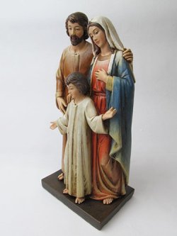 画像2: 聖像 再生木材製 聖家族（Holy Family）