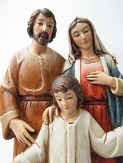 画像3: 聖像 再生木材製 聖家族（Holy Family）