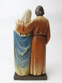 画像4: 聖像 再生木材製 聖家族（Holy Family）
