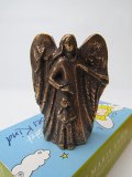 マリア・ラッハ修道院製ブロンズ置物/守護の天使と男の子 ※返品不可商品