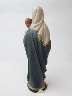画像2: 聖像 ロザリオの聖母マリア(10cm) ※返品不可商品