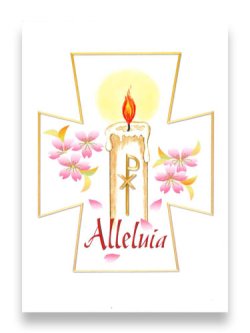 画像1: イースターカード　(Alleluia/桜/ローソクPX) ※返品不可商品