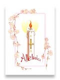 イースターカード　(Alleluia/桜/ローソクAΩ) ※返品不可商品