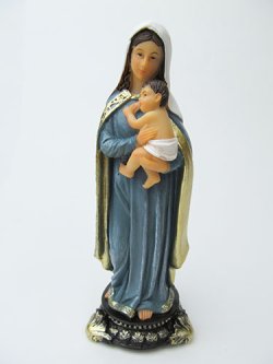 画像1: 聖像 聖母子 (小） No.52938 ※返品不可商品