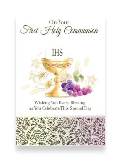 画像1: 二つ折りカード初聖体（First Communion）※返品不可商品