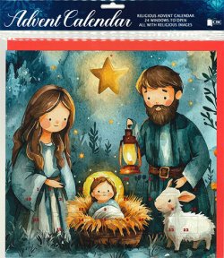 画像1: アドベントカレンダー 封筒付 95034B　※返品不可商品 