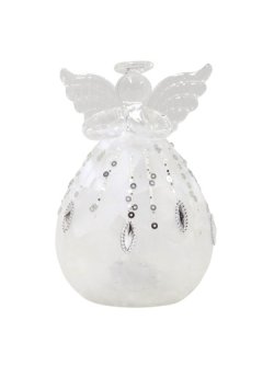 画像1: クリスマスオーナメント 天使（LEDライト）※返品不可商品