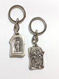 メタルキーホルダー（無原罪の聖母/聖クリストフォロ） ※返品不可商品 